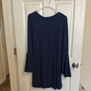 Altar'd State Navy Long Sleeve Dress